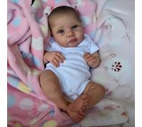 Muñecas Reborn Niña Muñeca Realista de 20 Pulgadas, muñecas de bebé realistas recién Nacida, Cuerpo de Tela Suave Hecho a Mano