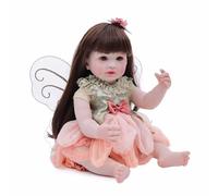 Muñecas Reborn Realistas | Figura De Niña con ala - Juguetes De Figuras De Muñecas Vida Real | para Niños Chicos Sala Estante Dormitorio Mesita De Noche Guardería Navidad Cumpleaños Fiesta