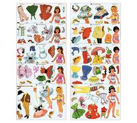 MUÑECAS RECORTABLES LEYRE 1 A 10. Completa. LEYRE. Oferta