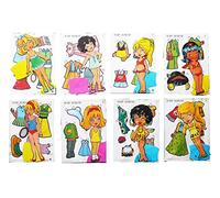 MUÑECAS RECORTABLES. SERIE MARY MERCHE 1 A 8. Completa. IMA. Oferta