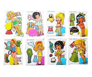 MUÑECAS RECORTABLES. SERIE MARY MERCHE 1 A 8. Completa. IMA. Oferta