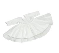 Muñecas, ropa para muñecas de 34 a 38 cm, 100% algodón, hecha a mano, para muñecas Miniland, Minikane y Paola Reina Gordis, tul, regalo de cumpleaños, regalo para una niña, vestido de muñeca color