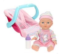 Muñeco bebé 30 cm con sillita y accesorios Colorbaby's