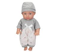 ColorBaby Muñeco bebé con Sonido, Mis primeras Palabras, Dice mamá y papá, Mide 30 cm, Ropa y Accesorios de Lunares, Muñecas para niñas, Juguete niña 18 Meses, Juguetes niños 2 años (47847)