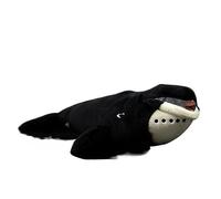 Muñeco de Ballena de Cabeza arqueada de simulación, muñeco de Peluche de Ballena Franca de Groenlandia