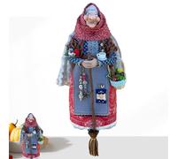 Muñeco de Bruja Hecho a Mano, Figura de Cocina Encantadora de Buena Suerte, muñecas de Brujas de Cocina inspiran productividad y Buena decoración del hogar para Cocina, 18 cm