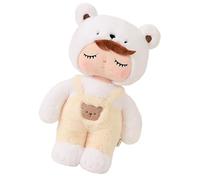 Muñeco de conejito de peluche: juguete de conejo suave, peluche de animal de , lindo compañero esponjoso, personaje de tela tierno | para niños, niñas, niños, dormitorio, guardería, sofá, viaje