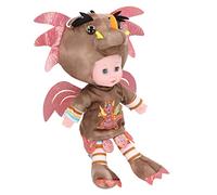 Muñeco de Dinosaurio de Peluche con Ojos Móviles y Canciones de Cumpleaños para Niñas de 40 Cm (Color café)