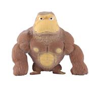 Muñeco de Mono elástico, Juguete Divertido para aliviar el estrés, diseño único y Divertido para niños y Adultos, decoración del hogar, colección de Vida Silvestre, Material TPR