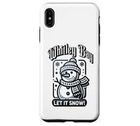 Muñeco de nieve de Whitley Bay Let It Snow Carcasa para iPhone XS Max