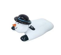 Muñeco de Nieve Tubo Inflable de Trineo Invernal para niños Material de PVC Duradero 42.1x23.6x21.7in Viaje de esquí Familiar