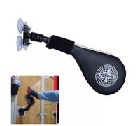 Muñeco de Pared de Artes Marciales Objetivos de Entrenamiento de Karate, Almohadillas de Patada Individual/Doble/Triple para Adultos, Herramienta de Ejercicio de Boxeo con Ventosas ( Single target)
