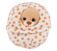 Muñeco De Peluche - 25 Cm De Peluche Suave Con Forma De Huevo, Figura Adorable, Diseño Esponjoso Con Cremallera, Superficie Suave Al | Accesorio Encantador Para Niños, Niñas, Adolescentes Y Adul