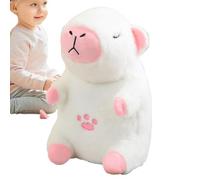 Muñeco de peluche Carpincho, Carpincho relleno | Muñeca para dormir con música y luz,Muñeco con Respiración Rítmica Ajustable, Chupete para Dormir para Niños y Niñas