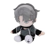 Muñeco de Peluche de Anime, Peluches Suaves Finamente Bordados para Coleccionistas y Regalos, Tamaño Portátil con Relleno de Algodón PP (Chico de Pelo Amarillo)