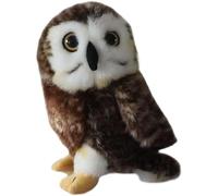 Muñeco de Peluche de búho simulado, Juguete de Peluche de búho Animal, Regalo de educación temprana Suave y Bonito, Adorno for el hogar