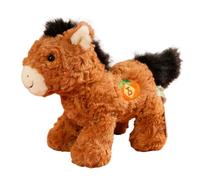Muñeco De Peluche De Caballo Del Año, Figura De Peluche Equina Del Zodiaco 2026, Juguete Suave Y Cómodo, Peluches De Corcel Lunar De La Suerte, Animal Coleccionable Horóscopo Chino, Figura De Tela