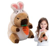 Muñeco De Peluche De Capibara, Adorable Animal de Peluche, Almohadón Decorativo Hogar Adorable para San Valentín Día del Niño