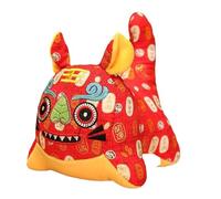 Muñeco de peluche de tigre de tela, Zodíaco chino, Año Nuevo Lunar, Multicolor(Blue)