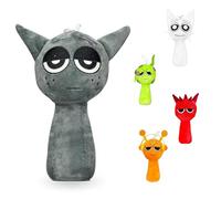 Muñeco de Peluche Gray. Peluche Sprun-Ki. Muñeco de Peluche de Personaje de Juego. Peluche de Anime Cute, de Felpa Suave. Muñeco Peluche de Terror Infantil, Coleccionable para Niños y Adultos. (1ud)