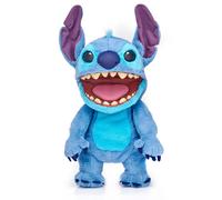Wow! Stuff Disney Stitch Puppetronic de RealFX | con un Certificado Limitado de Primera edición | ¡Se ve, se Siente y Suena Real! | Lilo & Stitch de Disney | Más de 100 acciones y Sonidos | 18