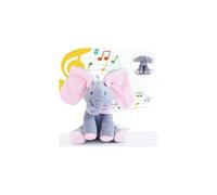 Muñeco de peluche Peek-a-boo Elephant Singing Baby