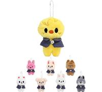 Muñeco de peluche Stray Kids 12cm, Stray Kids SKZ ATE SKZoo Llavero y Colgante de Mochila, Regalo de Cumpleaños para Niños y Fans (Bbokari)
