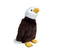 Muñeco de Peluche Tallado Americano de simulación, Juguete de Peluche de Raptor Grande, muñeco de Buitre Calvo, decoración de Regalo, Regalo Suave y Bonito