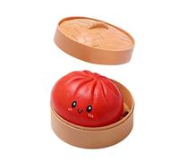 Muñeco Esponjoso de Gran Momento con Steamer, Bola de Squeezear Arcoíris de Gran Tamaño, Juguete Antiestrés Táctil para Adultos y Niños, Regalo de Masa de Descompresión y Bun Squeeshy