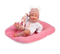 Muñeco Llorens articulado 35 cm - Recién Nacidos muy suaves - Bimba bailarina con cojín - 35 cm / Cuerpo de vinilo articulado