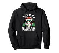 Muñeco Nieve Invierno Navidad This Is My Christmas Pajama Sudadera con Capucha