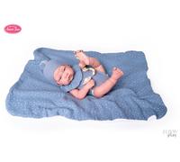 Muñeco Reborn Lui con cuerpo de vinilo.
