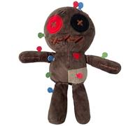 Muñeco vudú, muñecos vudú, muñeca aterradora de algodón y poliéster con impresiones incómodas, venganza espeluznante, juguetes de broma de terror negativo para compañeros de trabajo, oficina, ruptura