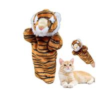 Muñecos de peluche de mano - Muñeca educativa, juguete para lucha con forma de gato, para juego de cuentos de clase familiar infantil