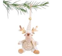 Muñecos Navideños - Colgantes de Figuritas de para Fiestas | Decoración Blanda para Mesa de Fiestas en Salón Dormitorio y Repisas