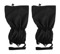 MUNEFE 1 par de Polainas para la Nieve, Protectores de piernas para Senderismo, Polainas para la Nieve a Prueba de Viento para Senderismo, Acampada y montañismo
