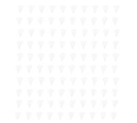 MUNEFE 100pcs Paper Popcorn Bags, Triangle Goody Bags, Greaseproof Small Bags for Restaurant