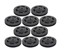 MUNEFE 10pcs Rueda de polea de rodamiento de 95 mm, polea de cojinete de Fitness, polea de Servicio Pesado, Adecuado para Todo Tipo de Equipos de Fitness