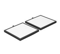 MUNEFE 2pcs 17.5 x 18cm Nail Dust Collector Filter, Nail Dust Extractor Filter, Nail Dust Collector Accessory for 40W Nail Dust Vacuum Machine