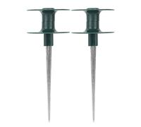MUNEFE 2Pcs Hose Guide Spike, Water Pipe Guide, Hose Guides for Garden for Various Garden Hoses Or High Pressure Cleaner Hoses