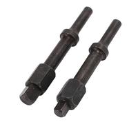 MUNEFE 2PCS Pneumatic Bolts Breaker Set, Pneumatic Air Hammer Bit, Broken Bolts Extractor Kit for Bearing Fastener Caliper Removal
