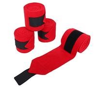 MUNEFE 4PCS Bandage Horse Leg, Fleece Horse Bandage, Non Slip Horse Wrap Bandage, Suitable for Comprehensive Protection of Horse Legs