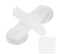 MUNEFE 50Pcs Fish Tank Divider Suction Cup, Aquarium Suction Cups, Plastic Divider Suction Cup, Suitable for Breeding Or Isolated Feeding (Blanco)