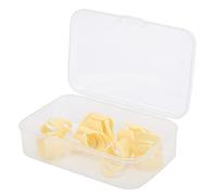 MUNEFE 8Pcs Guitar Finger Pick, Abs Finger Pick, Finger Pick Kit, Suitable for All Types Of String Instruments (6L+2M) (2L+6M)