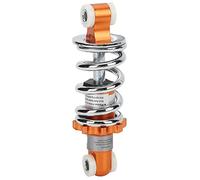 MUNEFE Adjustable Front Shock, Motorcycle Shock Absorber, Shock Absorber 400lb Damping Spring for 125mm Hole Pitch Mini Scooter