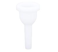 MUNEFE Boquilla de tuba, boquilla de plástico ABS, boquilla barítono, accesorios para instrumentos de viento para practicar y actuar