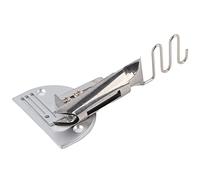 MUNEFE Carpetas de costura, carpeta de borde curvo de encuadernación, juego de sesgo de ángulo recto de doble pliegue ajustable para pespunte o máquina de coser por computadora