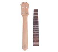 MUNEFE Diapasón y cuello de ukelele, cuello de diapasón de ukulele de madera de palo de rosa okoume, reemplazo de diapasón de madera de Okoume para ukelele (26 pulgadas)