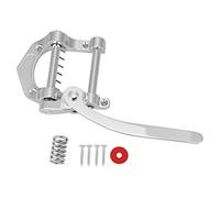 MUNEFE Guitarra Vibrato Cordal, Trémolo de Guitarra de Cobre, Pieza de Trémolo de Repuesto para Guitarras Eléctricas Jazz (Plata)
