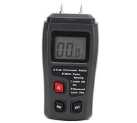 MUNEFE Medidor digital de humedad de madera, detector de humedad digital LCD, medidor de prueba de detección de humedad de madera portátil para madera, leña, troncos